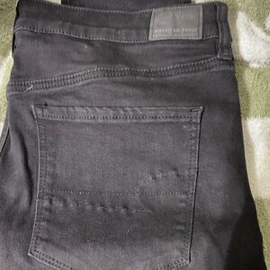 American Eagle Outfitters Men's Black Jeans